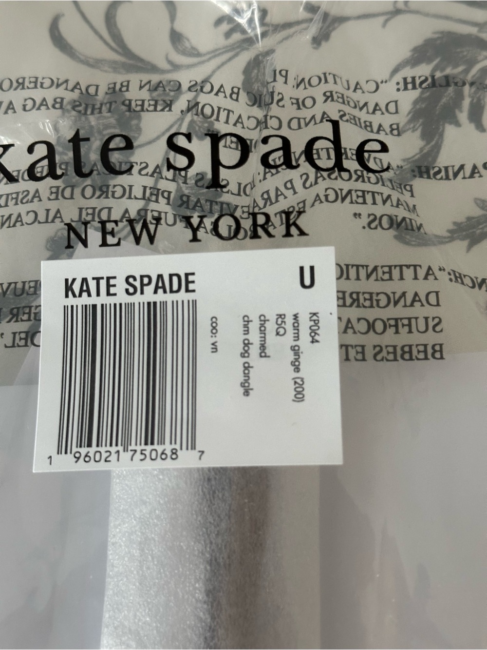 Kate Spade Daushand Bag Charm NWT - Picture 4 of 8